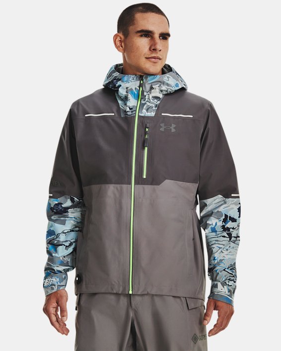 Men's UA GORE-TEX® Shoreman Jacket, Gray, pdpMainDesktop image number 0